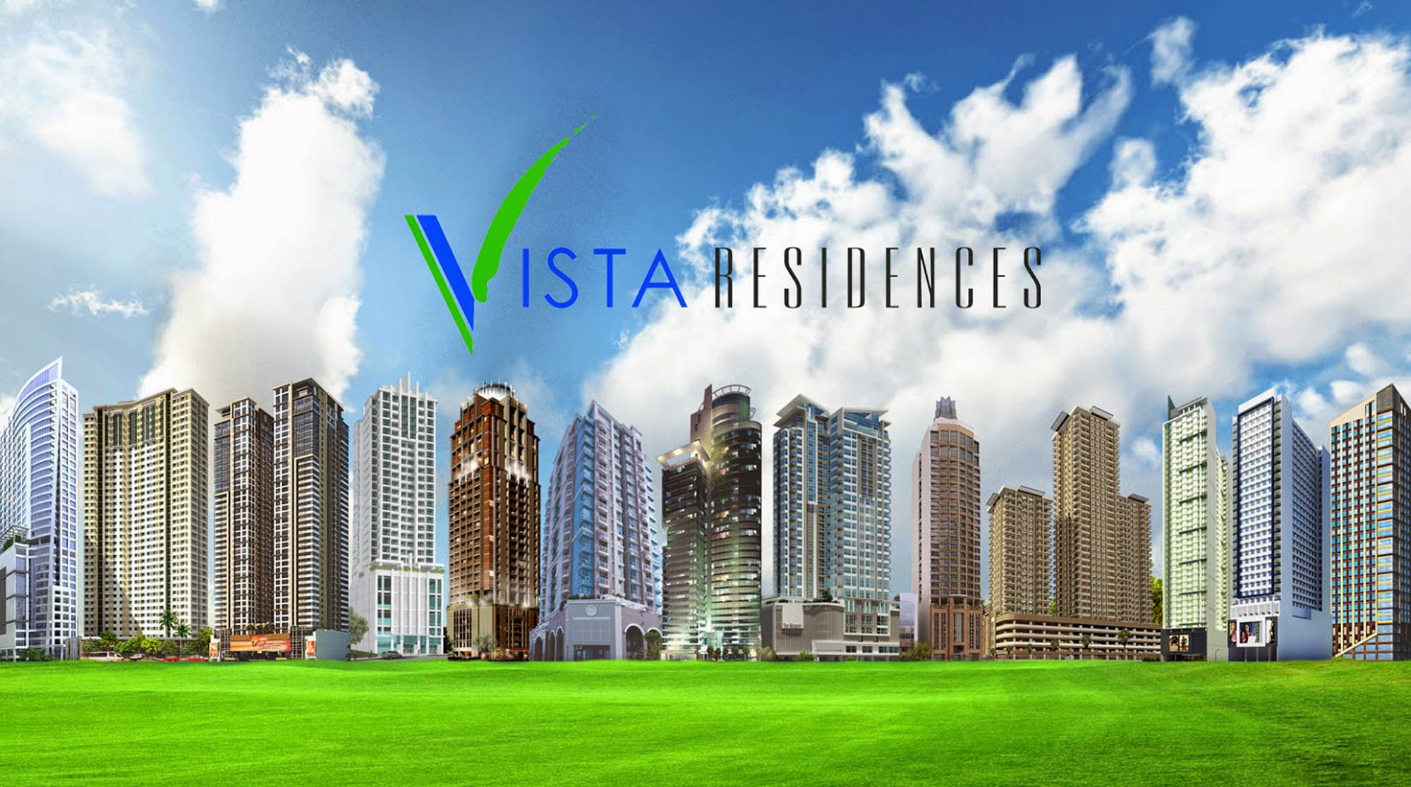 Vista Land Residences homepage banner